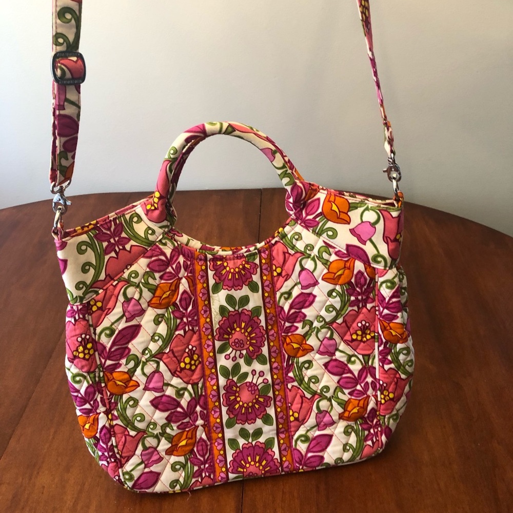 Retired two way tote in Lilly bell